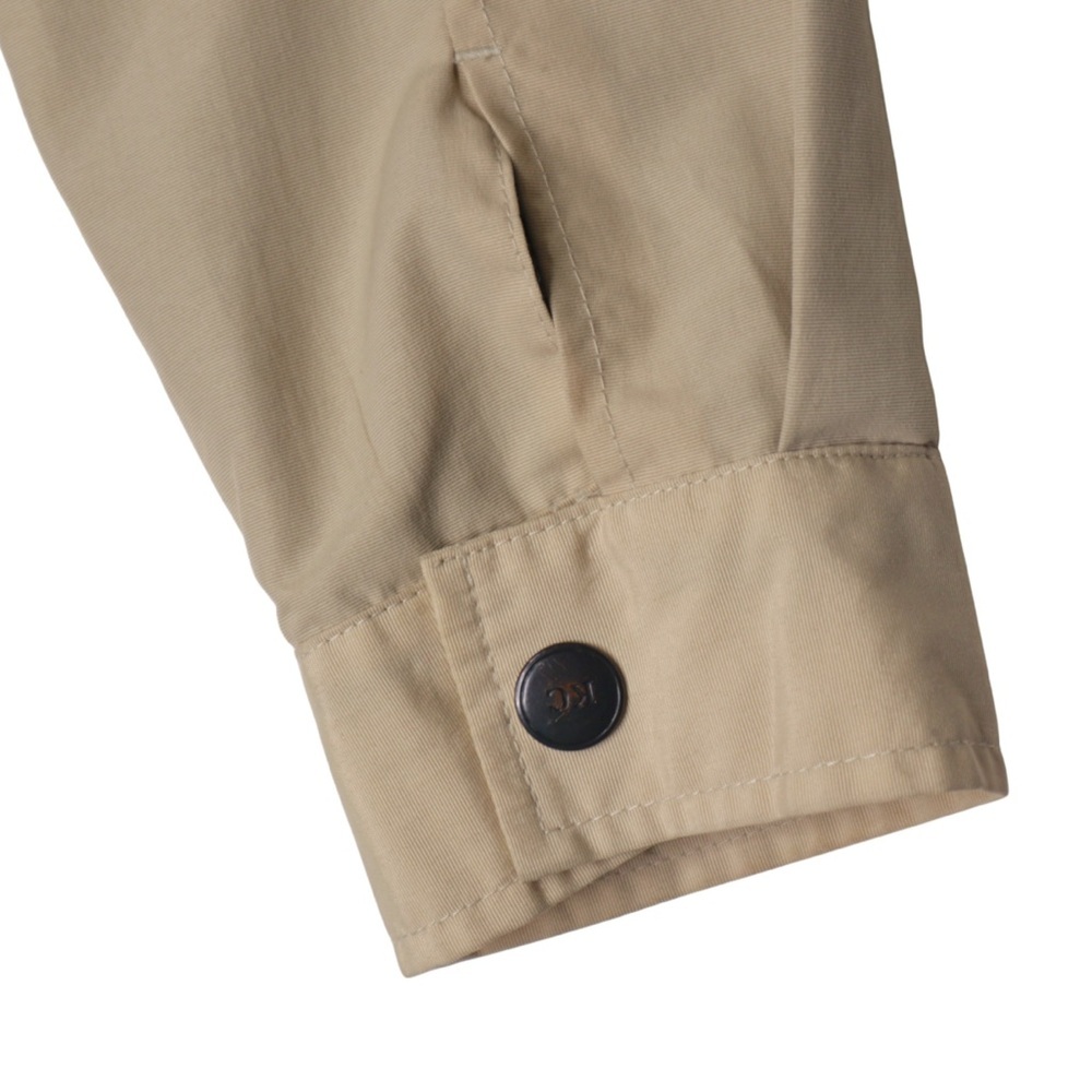 Kenneth Cole‎ Jacket Utility Windbreaker Nylon Men Size S/P/P Beige - Picture 9 of 13